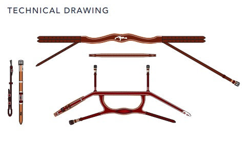 Dyon Double Noseband Bridle image 2