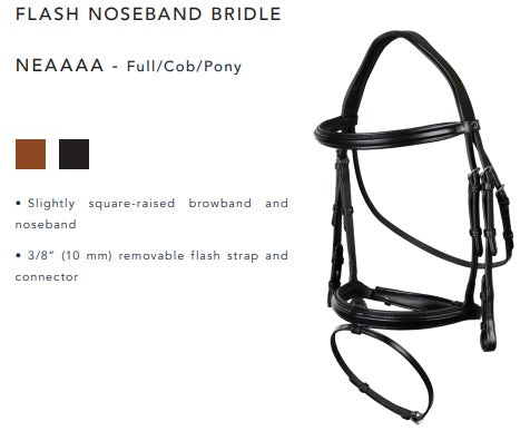 Dyon Flash Noseband Bridle image 1