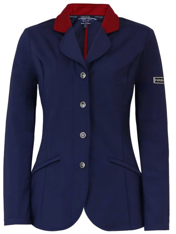 Harcour Navy with Red Collar Show Coat image 1