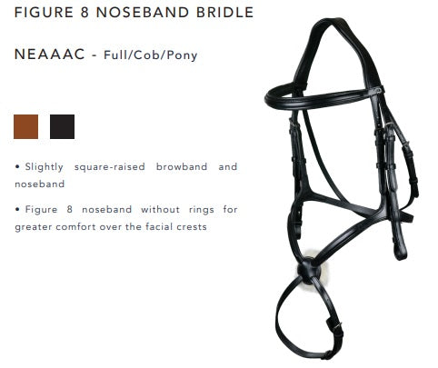Dyon Figure 8 Noseband Bridle image 1