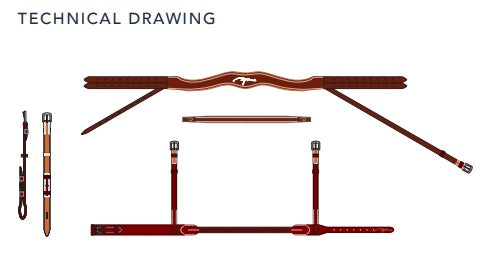 Dyon Leather Covered Rope Noseband Bridle image 2