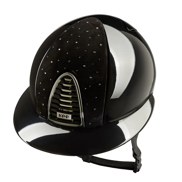 Kep Italia CROMO 2.0 POLISH BLACK - GOCCIA FRONT BLACK - POLO VISOR