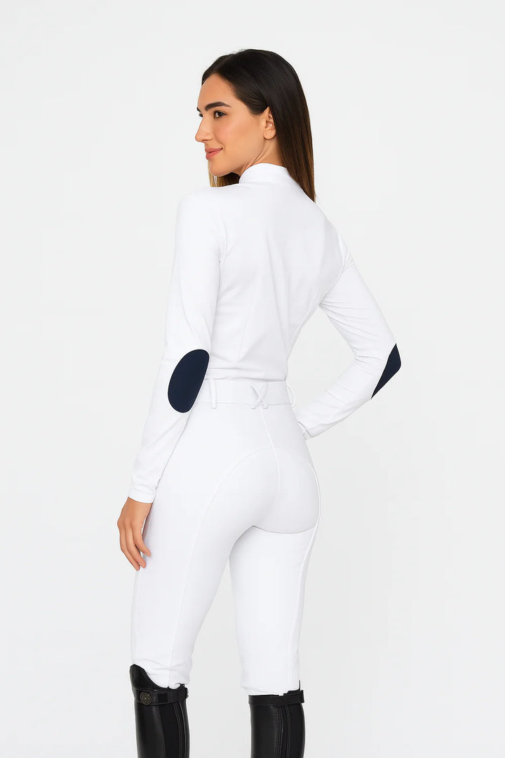 Sport Horse Lifestyle Hudson Show Shirt White