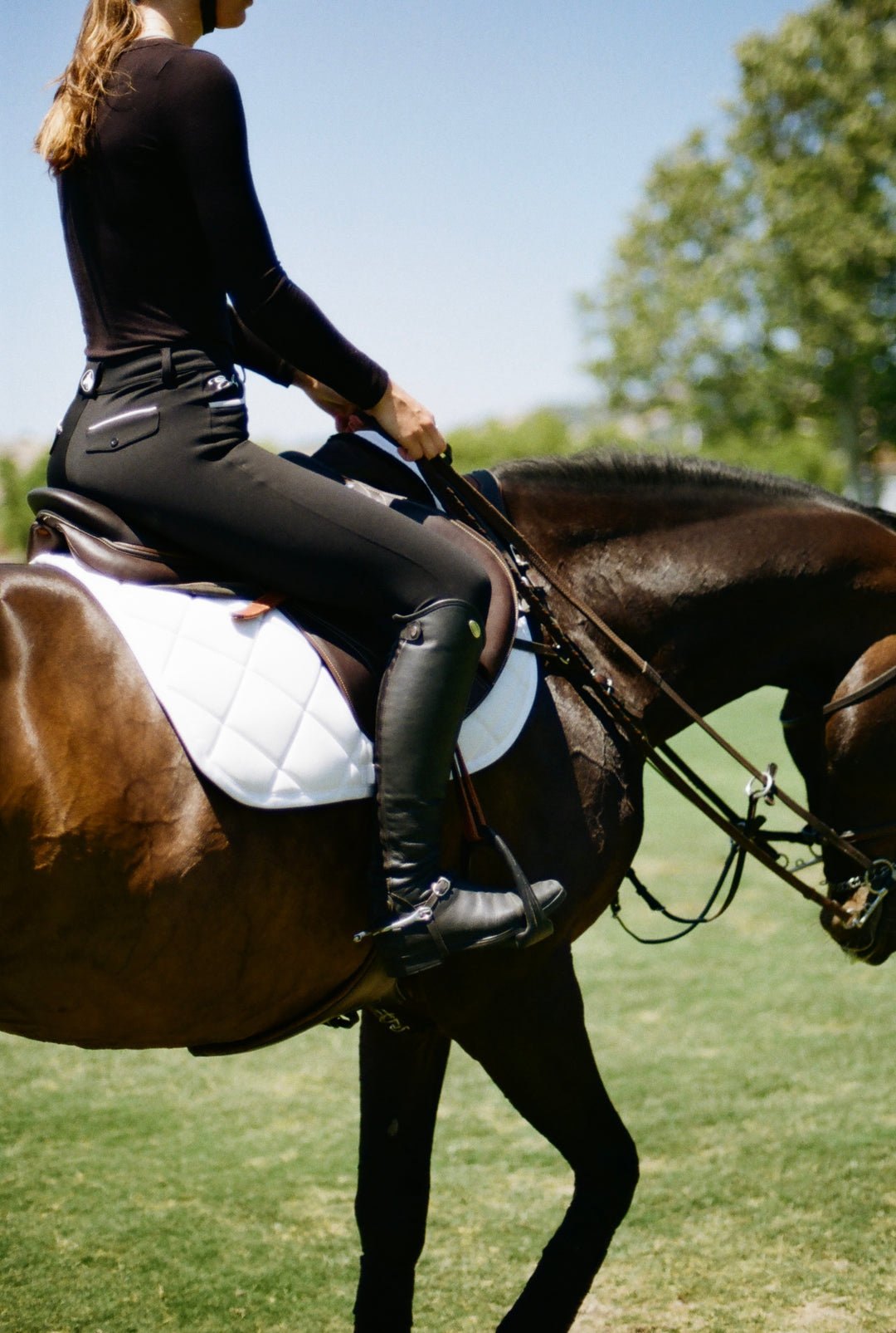 Soleá Dark Grey Breech