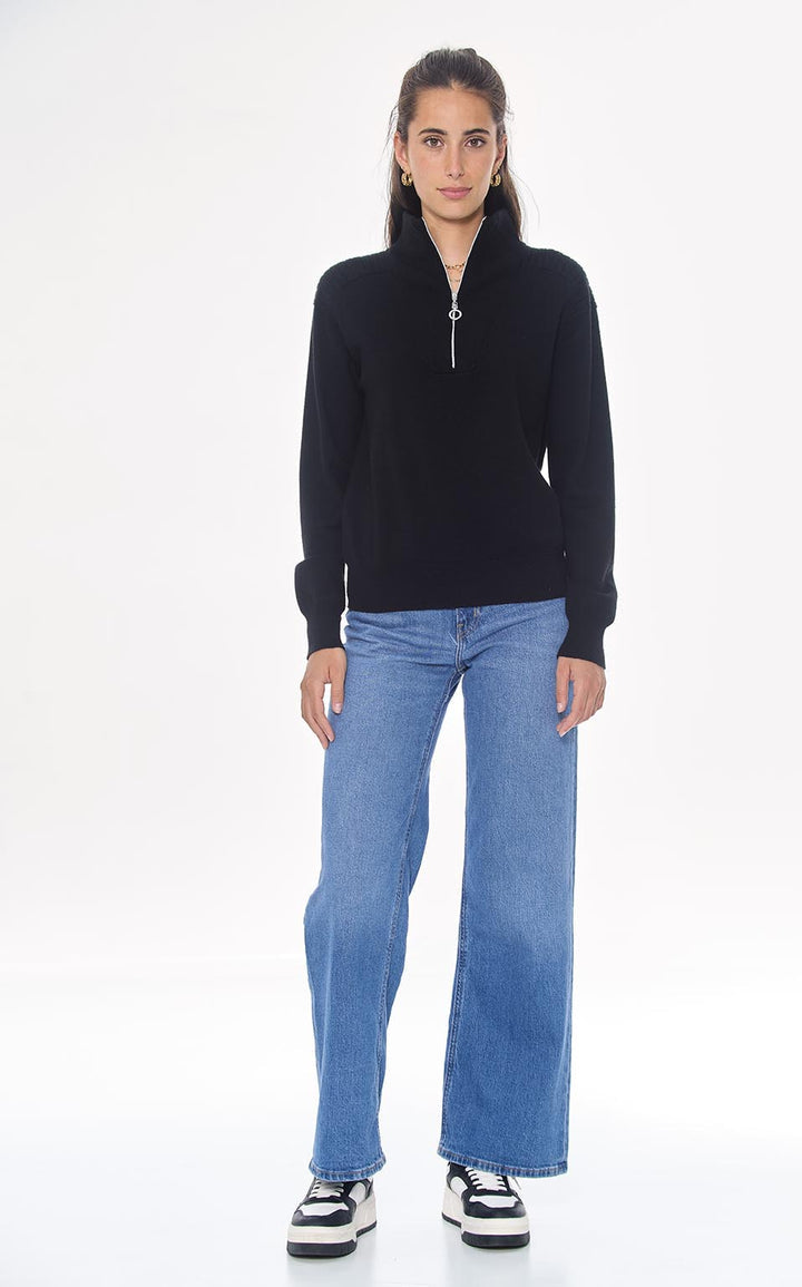 Harcour Pachana Front Zip Sweater