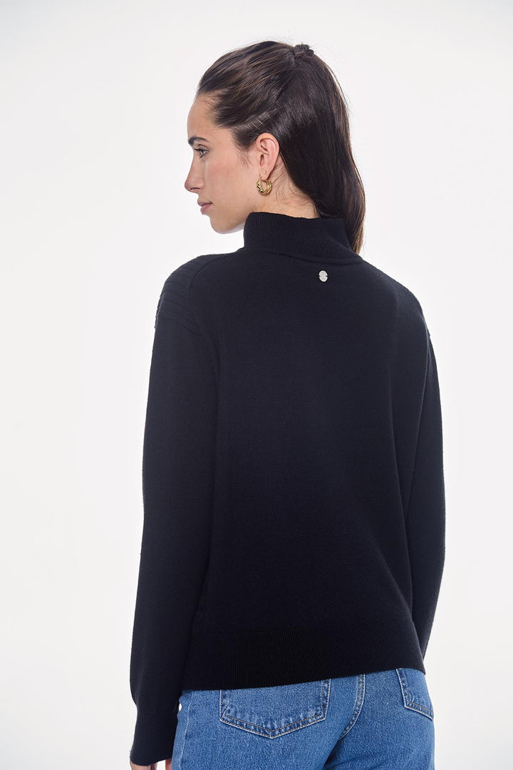 Harcour Pachana Front Zip Sweater