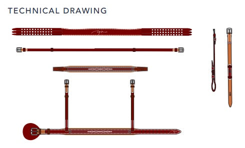 Dyon Cavesson Noseband Bridle image 2