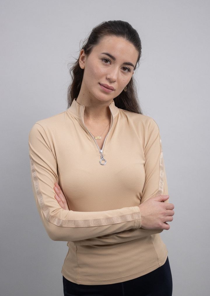 Harcour Poris - Womens Long Sleeve Technical Riding Shirt