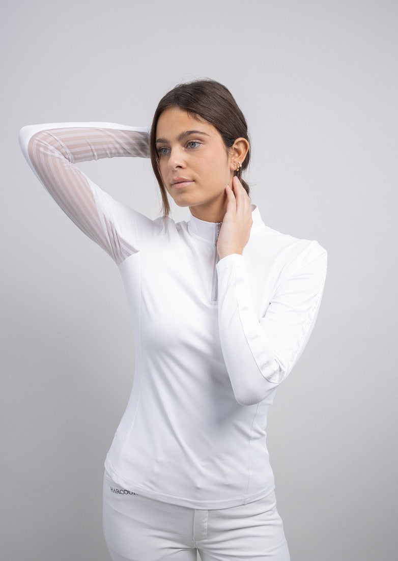 Harcour Poris - Womens Long Sleeve Technical Riding Shirt